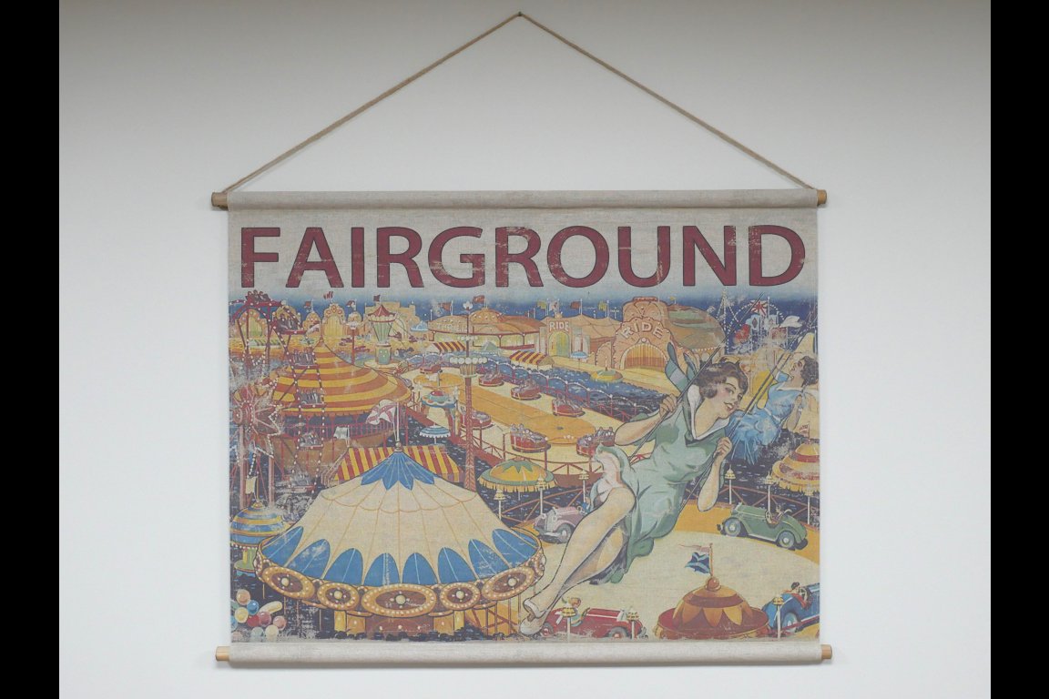 Canvas Wall Art - Fairground