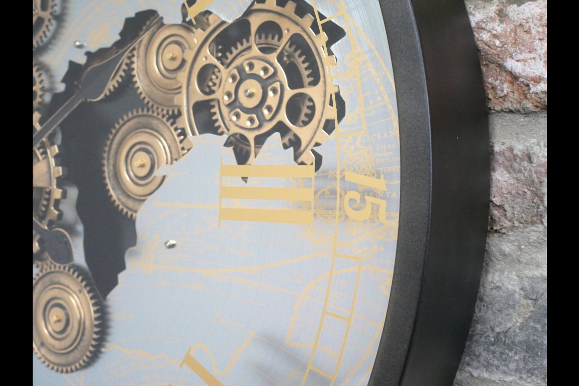 Clock With Cogs