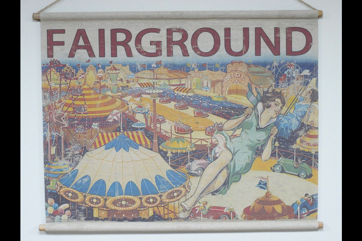 Canvas Wall Art - Fairground