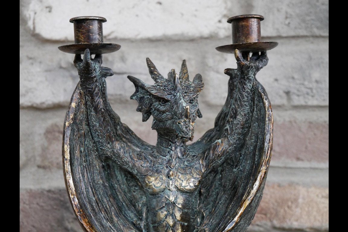 Dragon Candle Holder