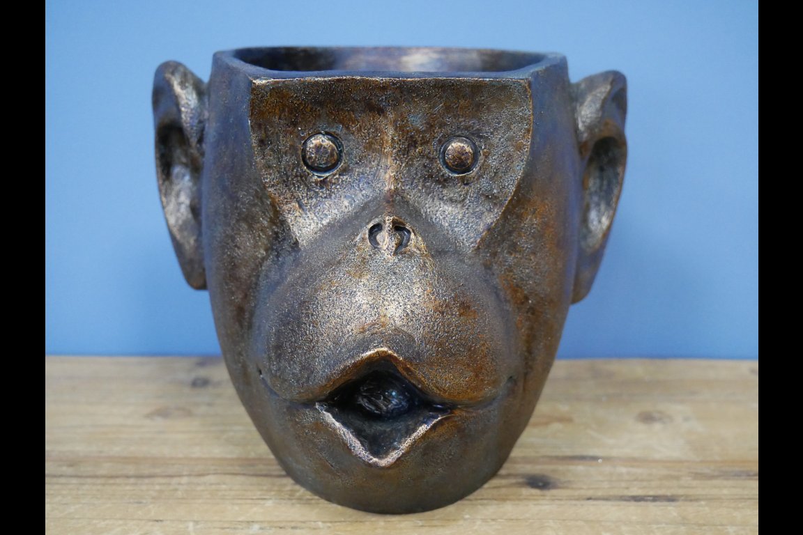 Monkey Head Planter