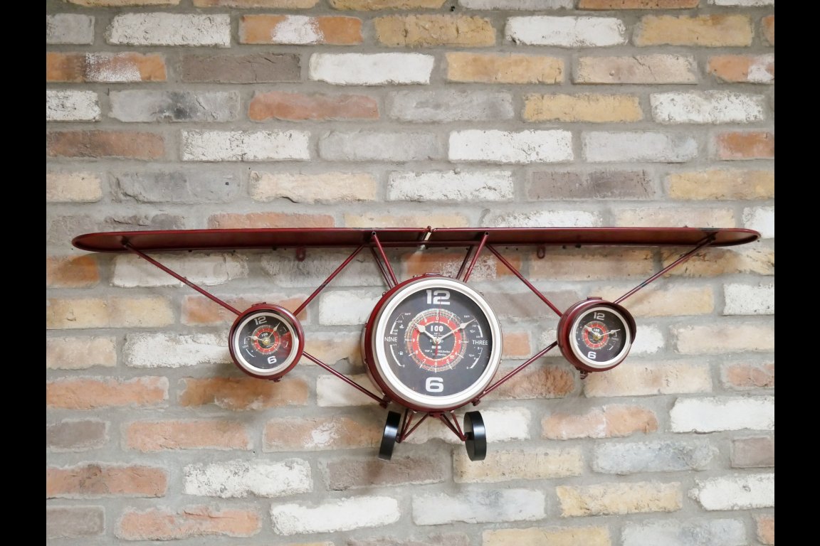Aeroplane Clock / Shelf