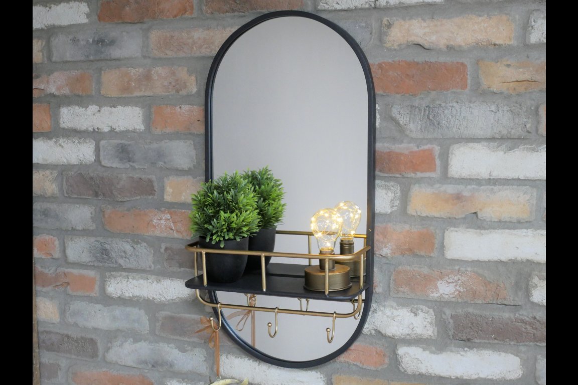 Mirror With Shelf