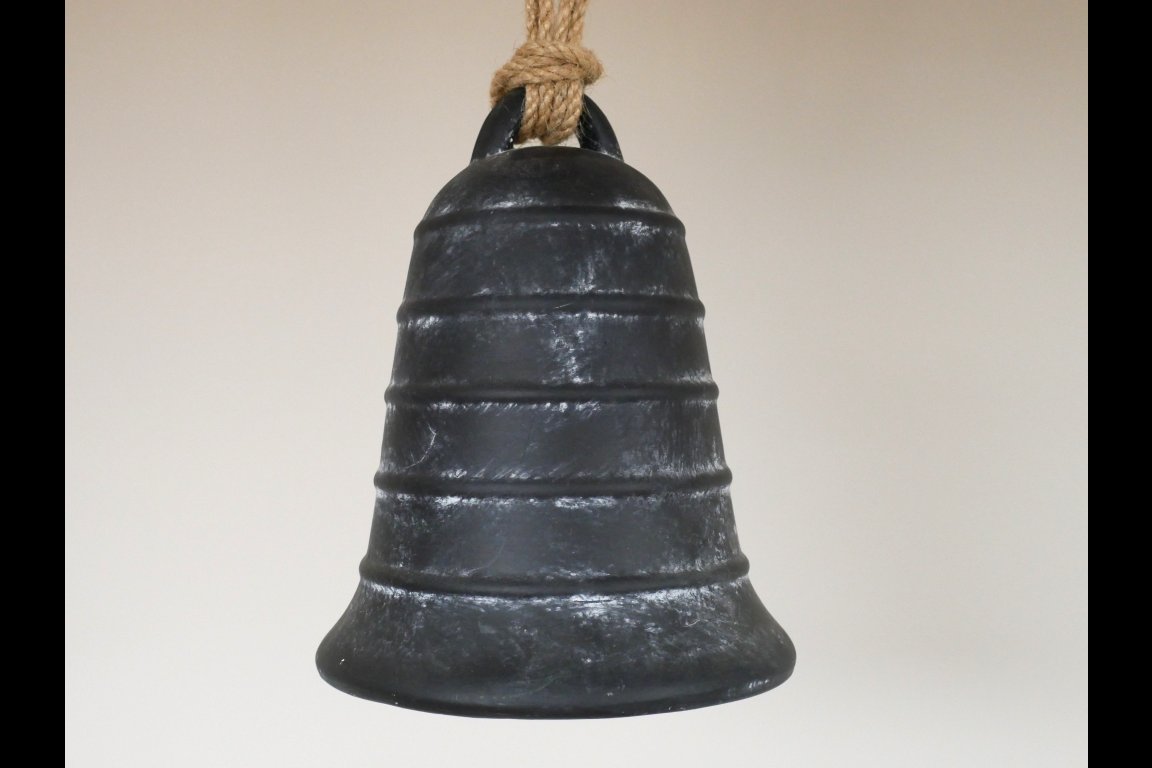 Black Ceramic Bell - Small