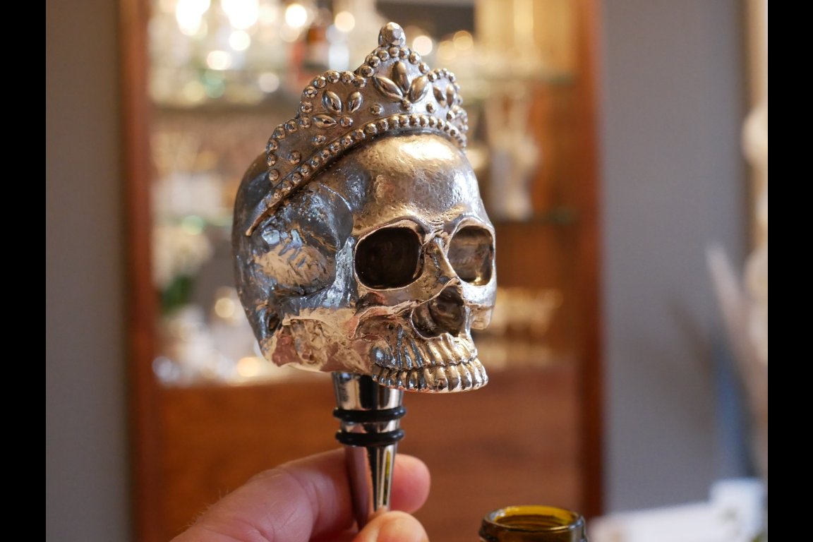Skull Wine Stopper