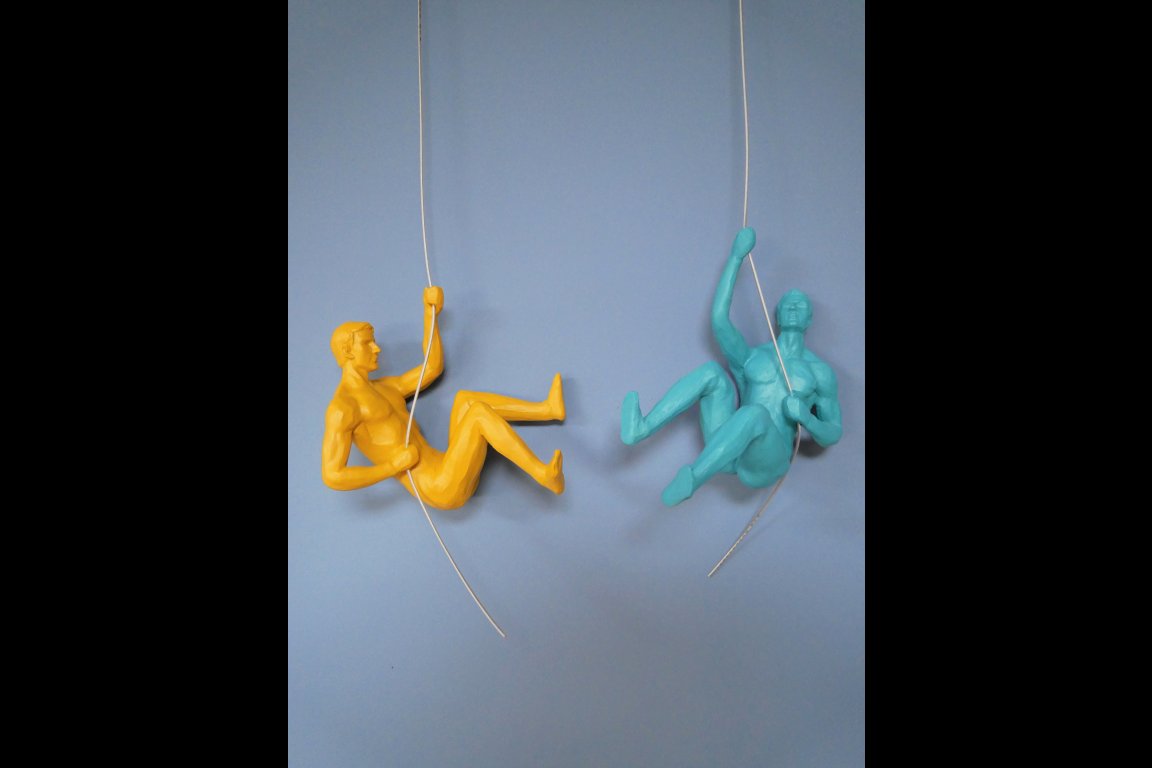 Abseiling Men