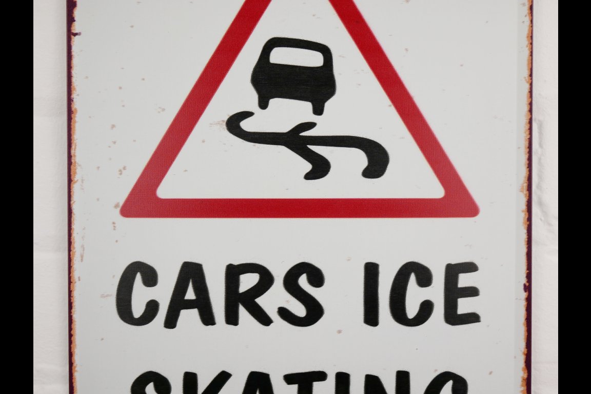 Sign (Cars Ice Skating)
