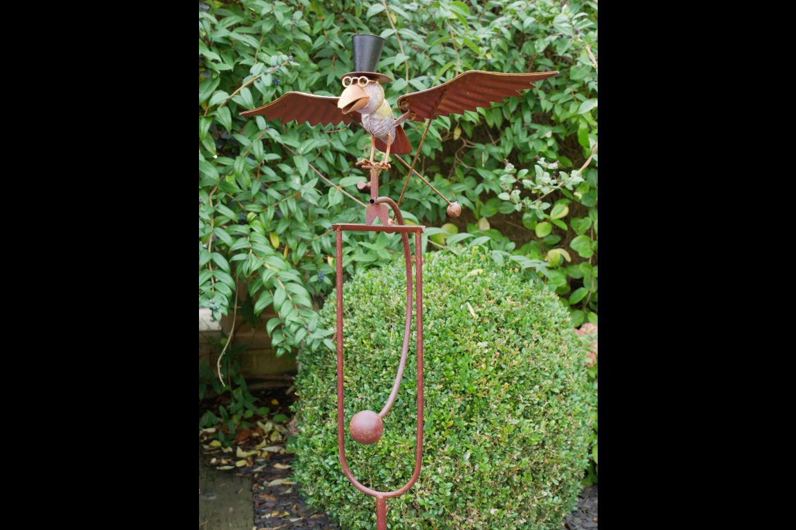 Bird With Top Hat Stake