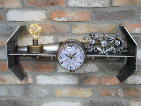 Spaceship Clock / Shelf
