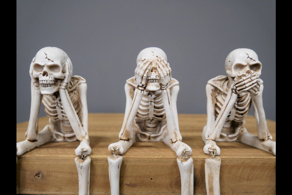 Set Of 3 Skeletons