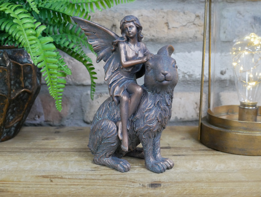 Fairy On A Rabbit