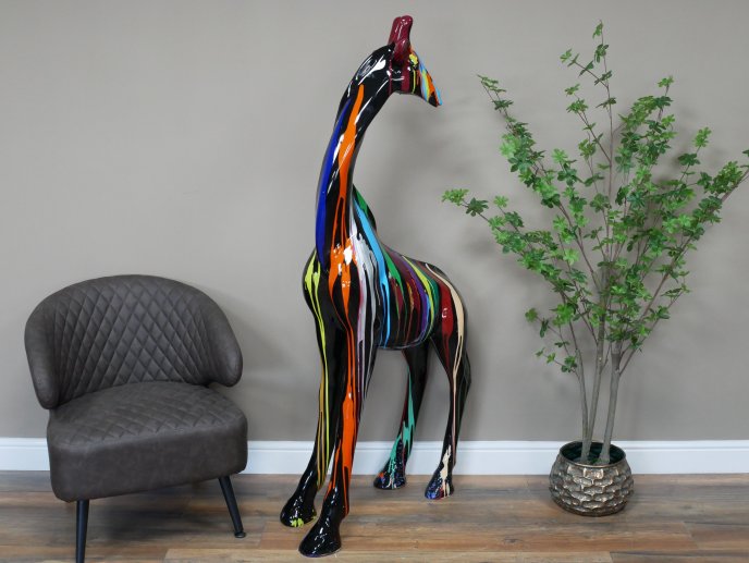 Small Multi Colour Giraffe