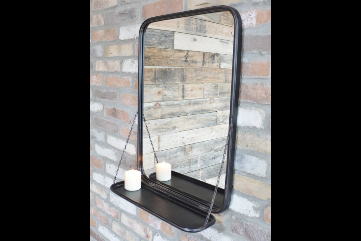 Mirror With Shelf