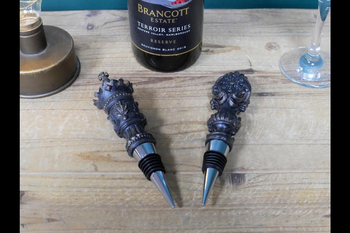 Set Of Two Wine Stoppers