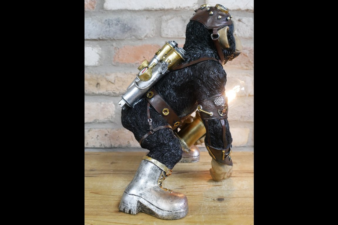 Steampunk Monkey Light