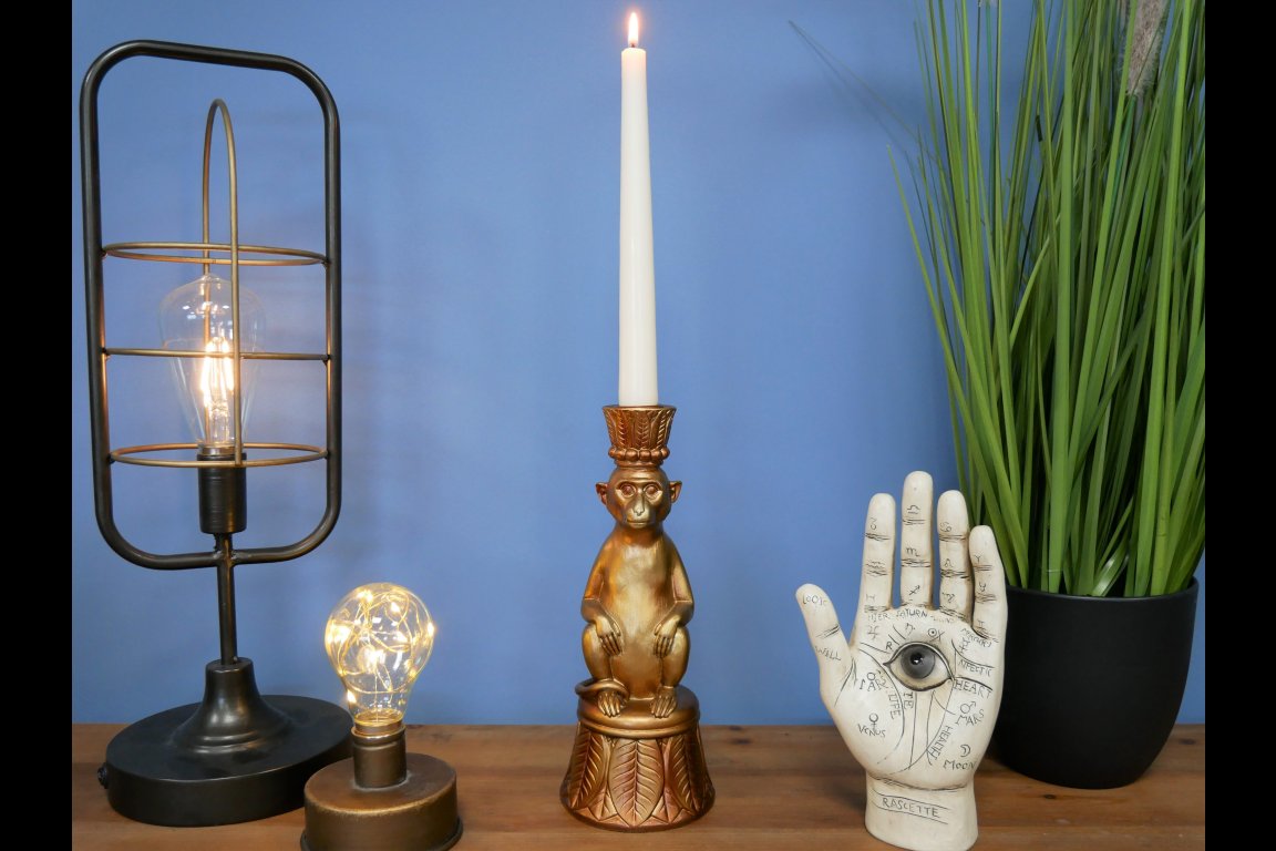 Monkey Candle Holder