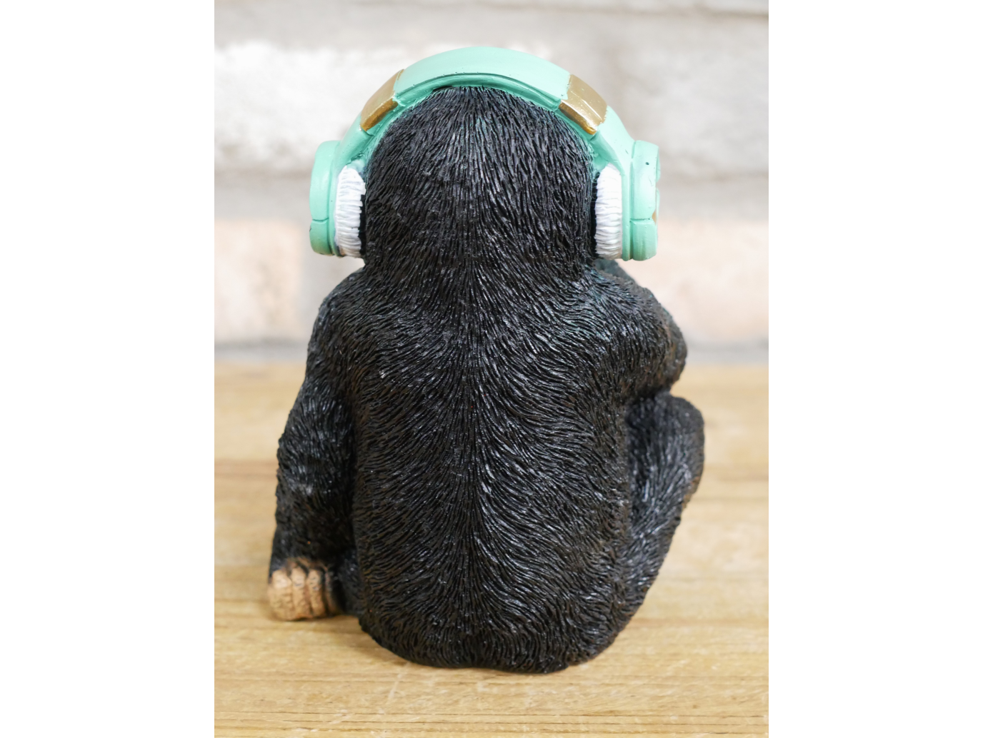 Monkey With Headphones