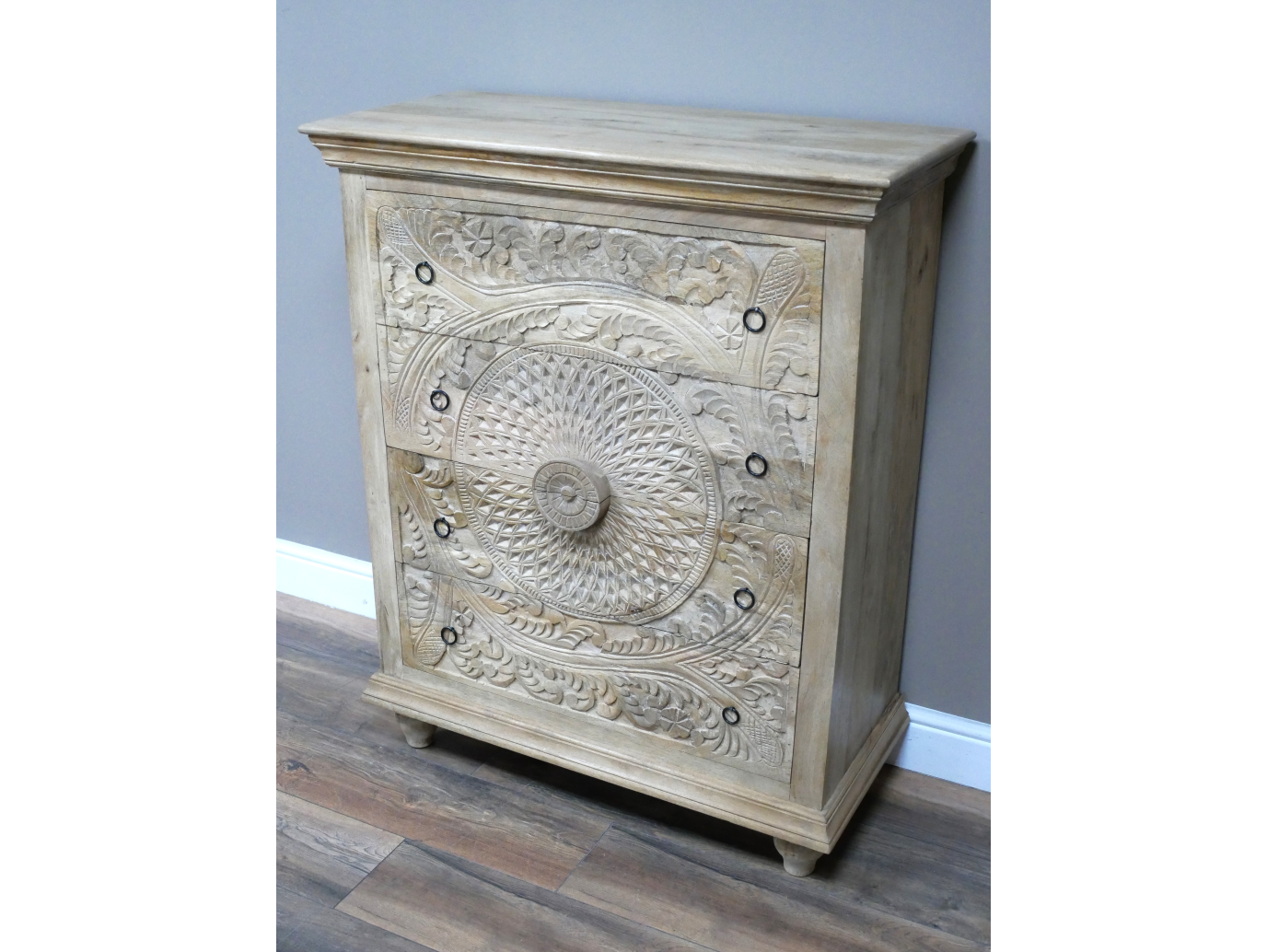 Carved Chest Of Drawers