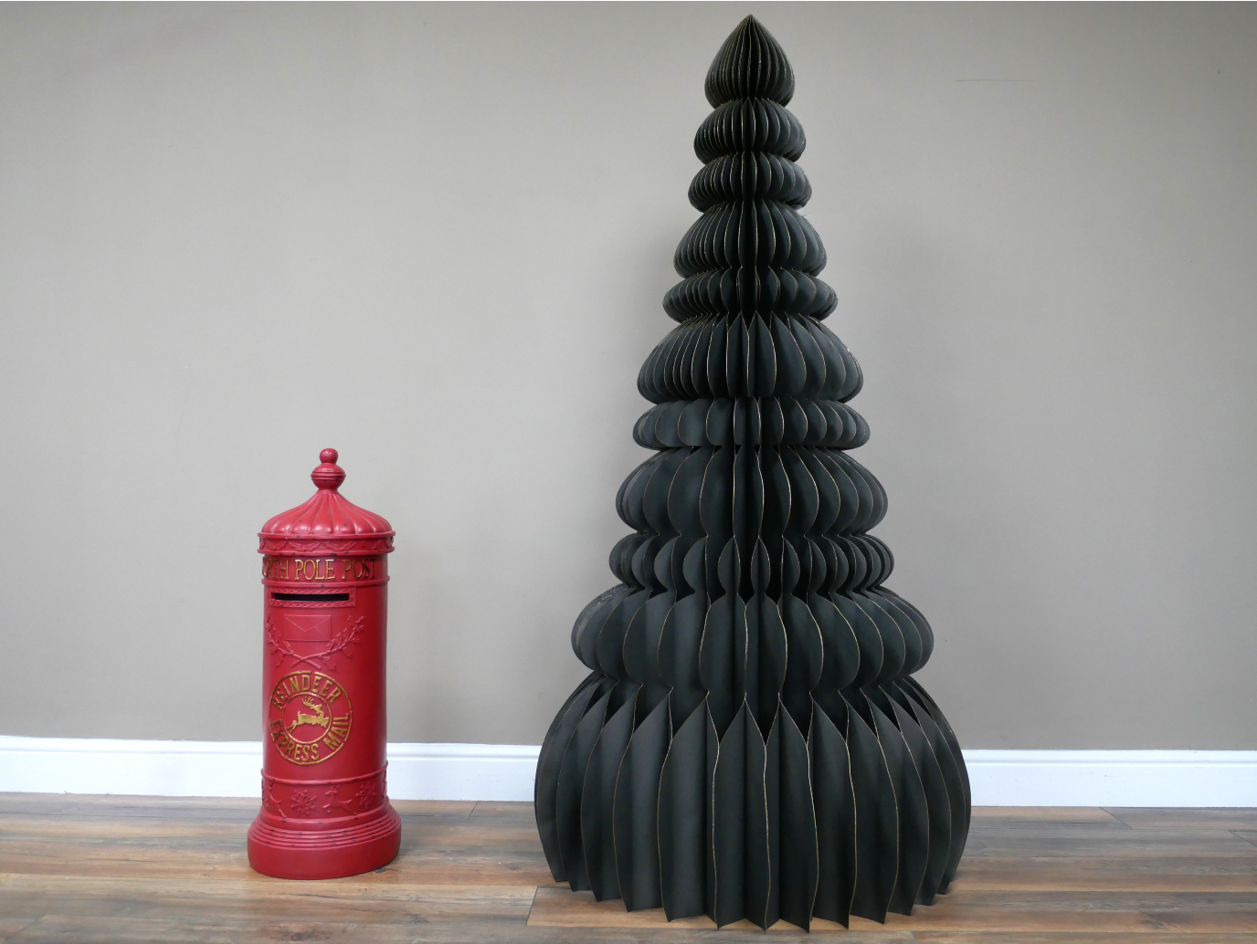 Christmas Tree (160cm) - Black