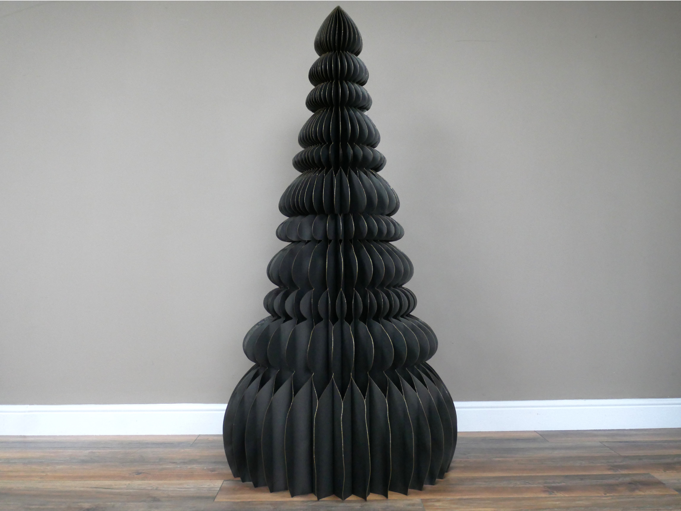 Christmas Tree (160cm) - Black