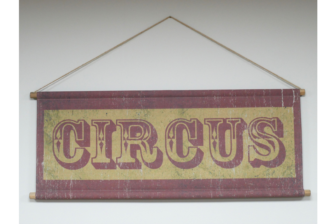 Wall Art - Circus Sign