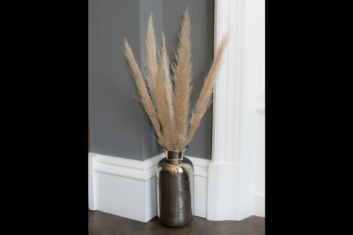 Aluminium Vase - Small (Silver)