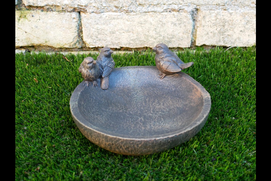 Three Bird Feeder