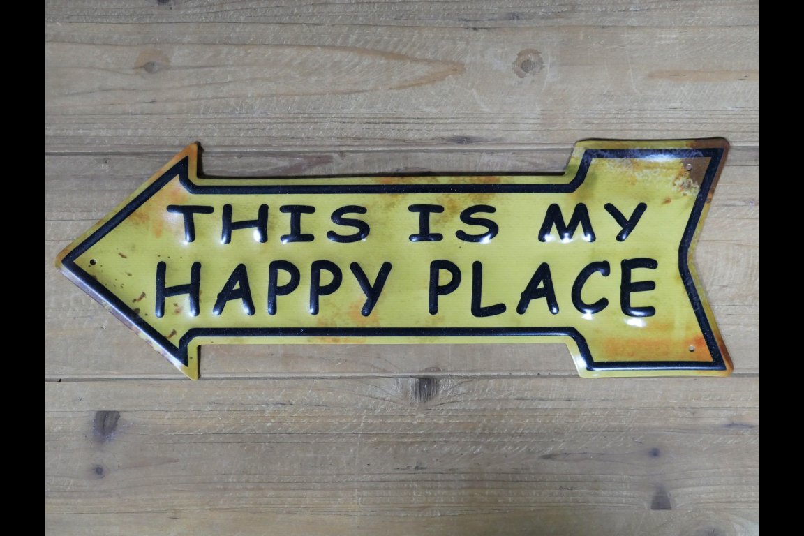 Sign - Happy Place