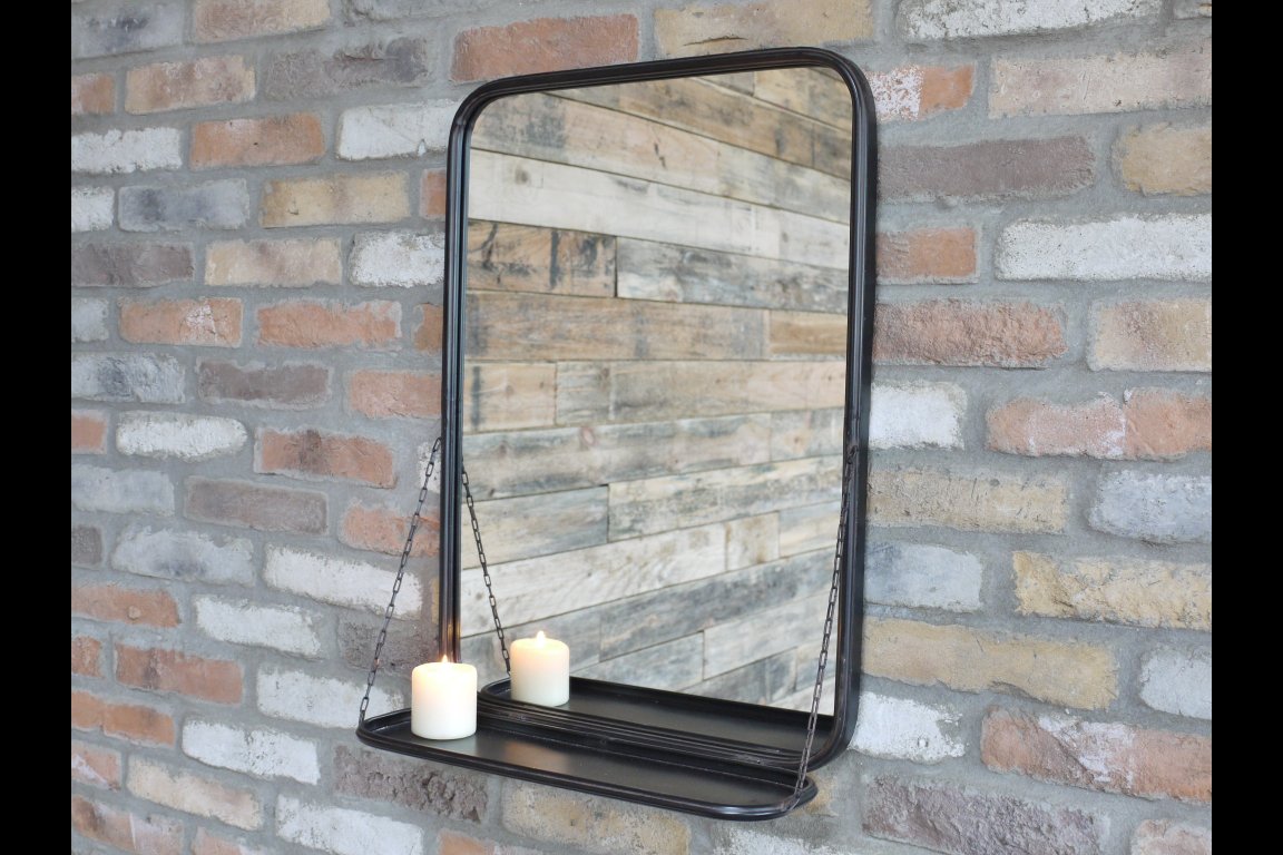 Mirror With Shelf