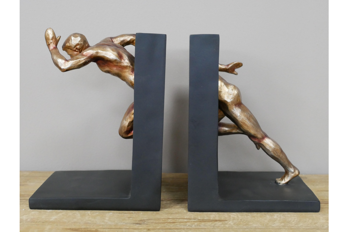 Running Bookends