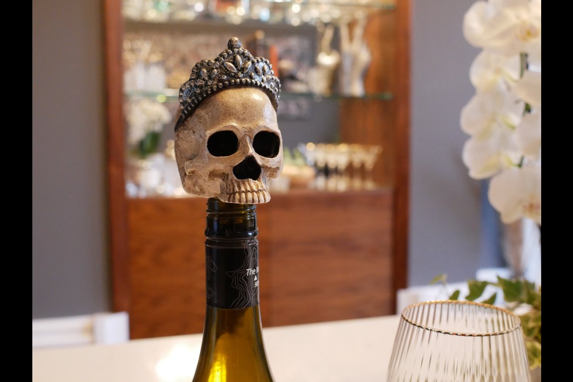 Skull Wine Stopper