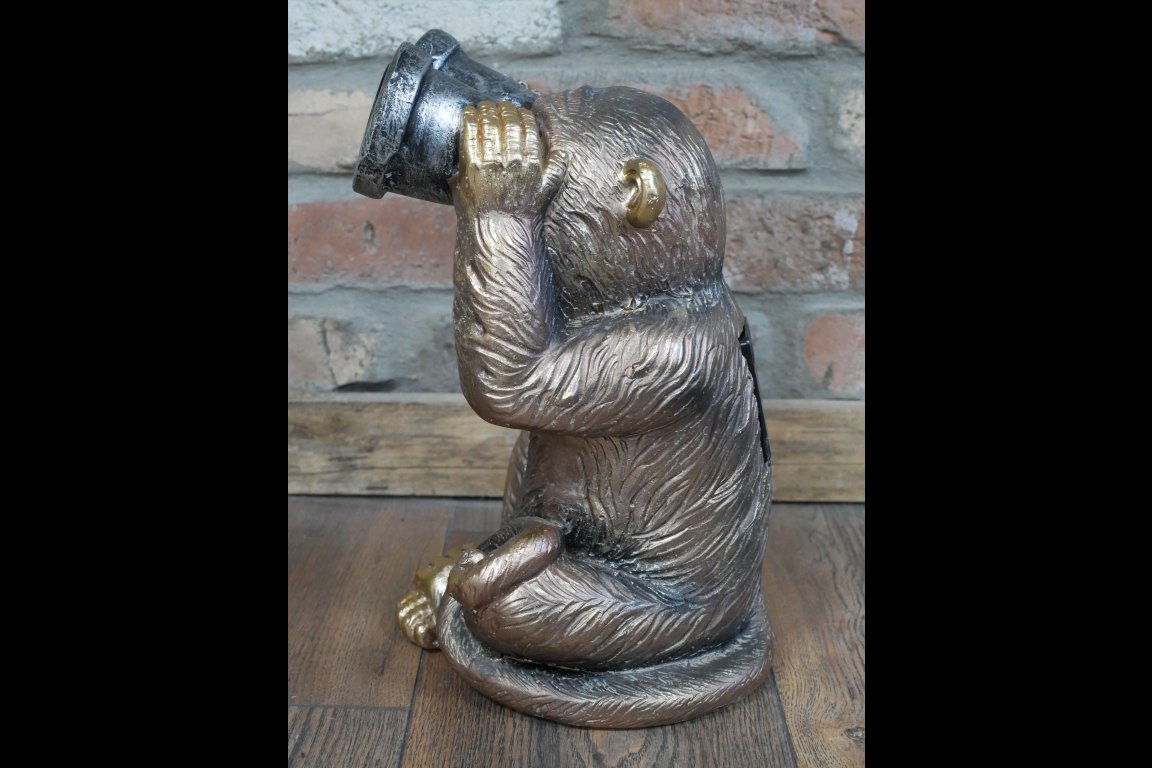 Monkey With Solar Lights
