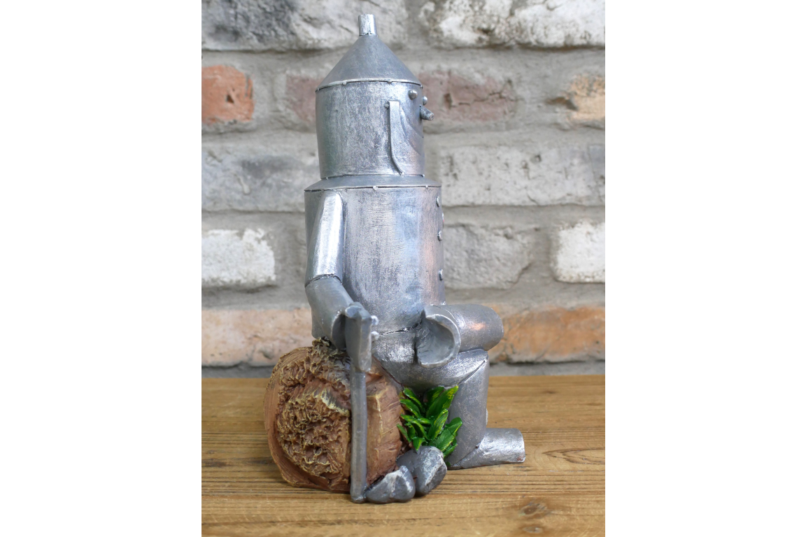 Tin Man Sat On A Log