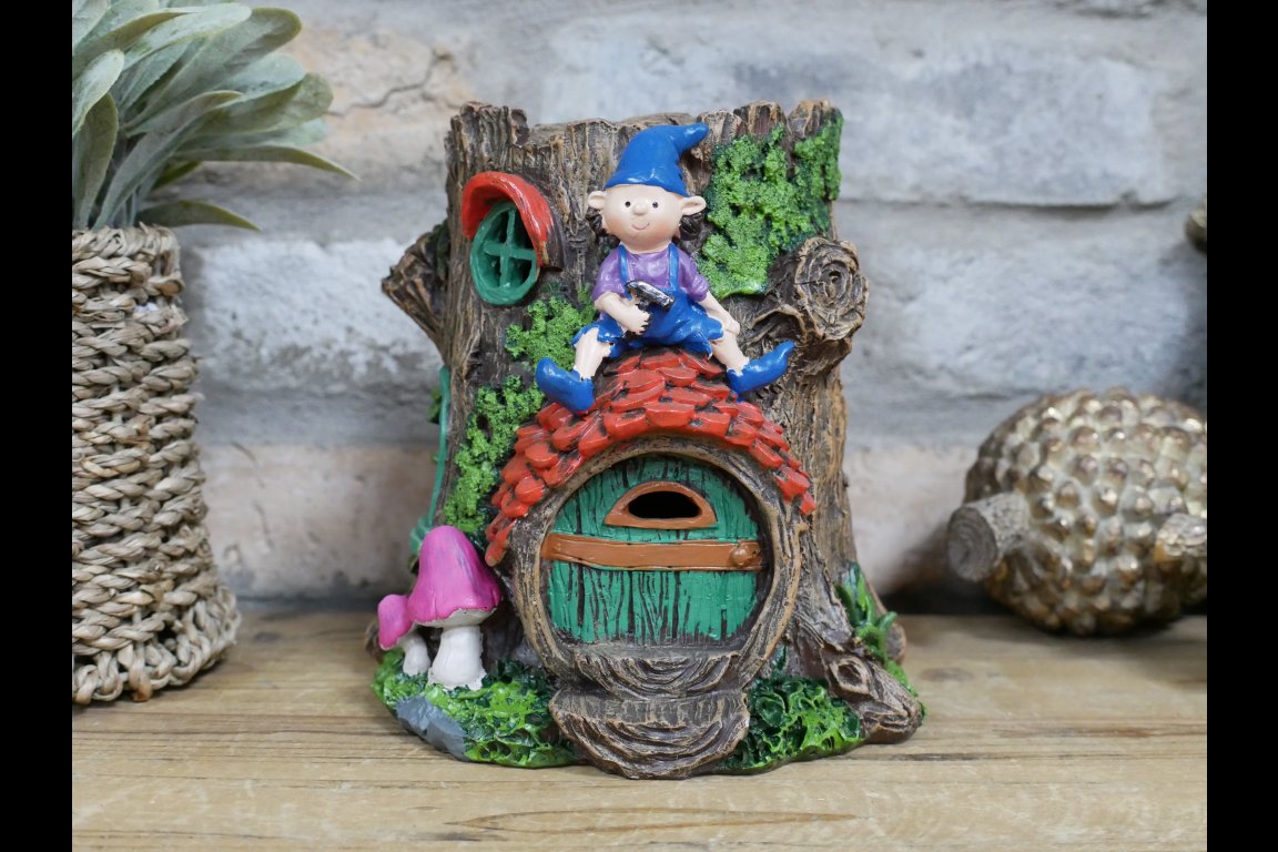 Fairy House With Solar Light