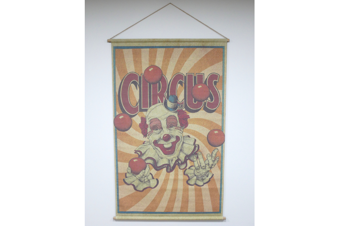 Wall Art - Juggling Clown (L)
