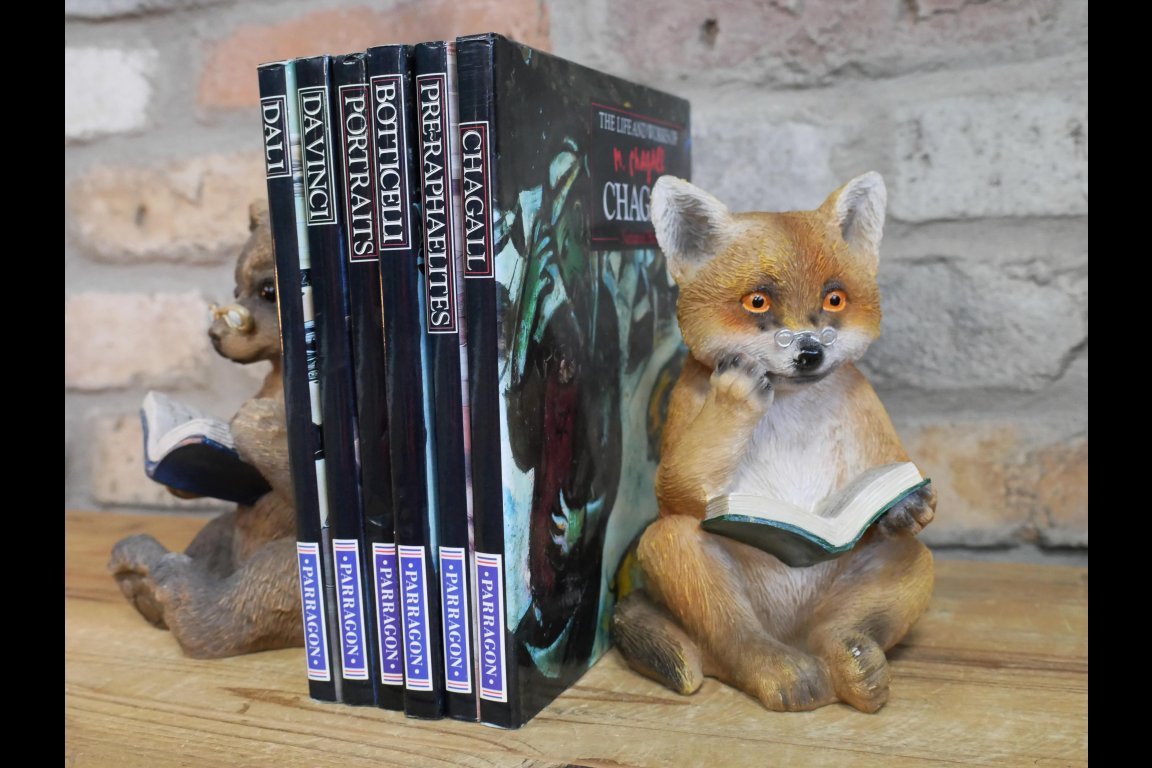 Bear & Fox Bookends