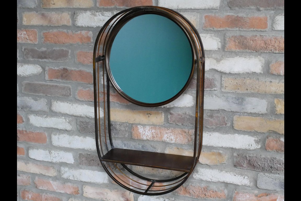Mirror With Shelf