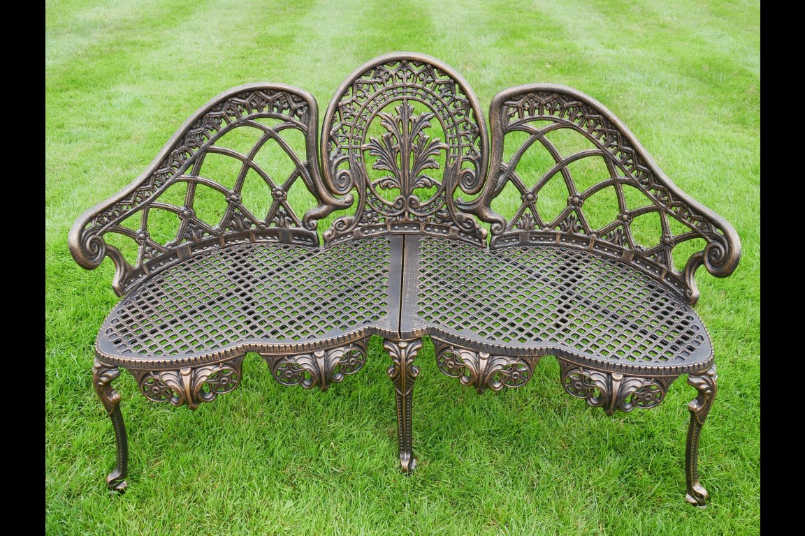 Aluminium Bench - Bronze Finish