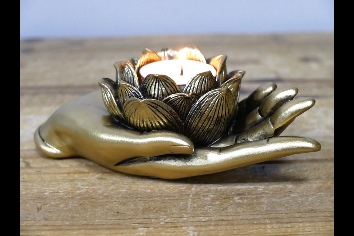 Hand Tealight Holder