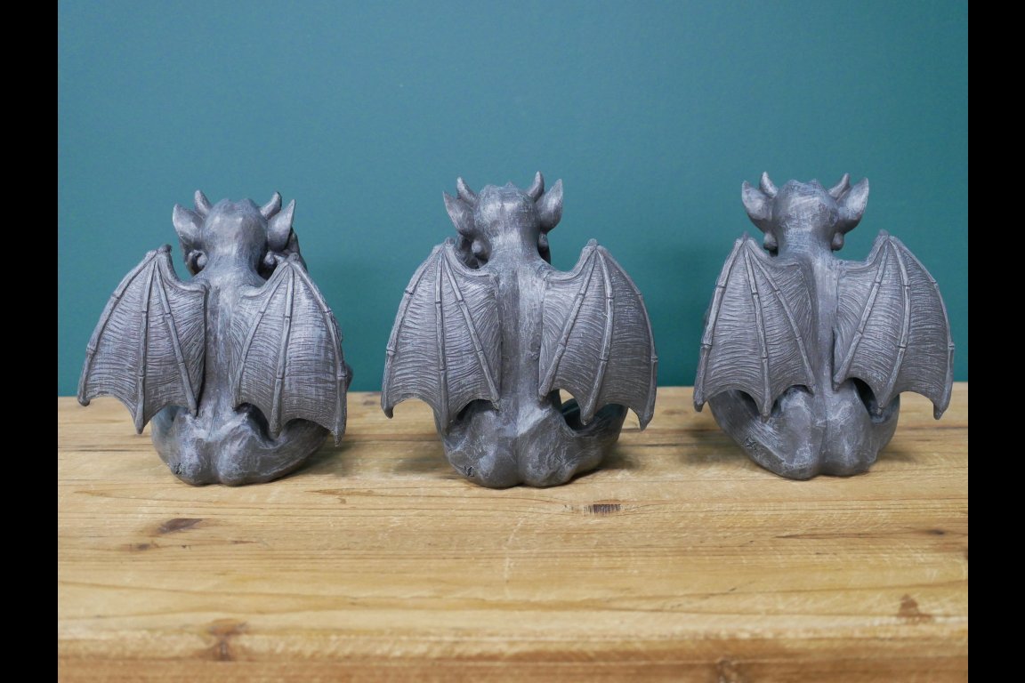 Set Of Three Gargoyles