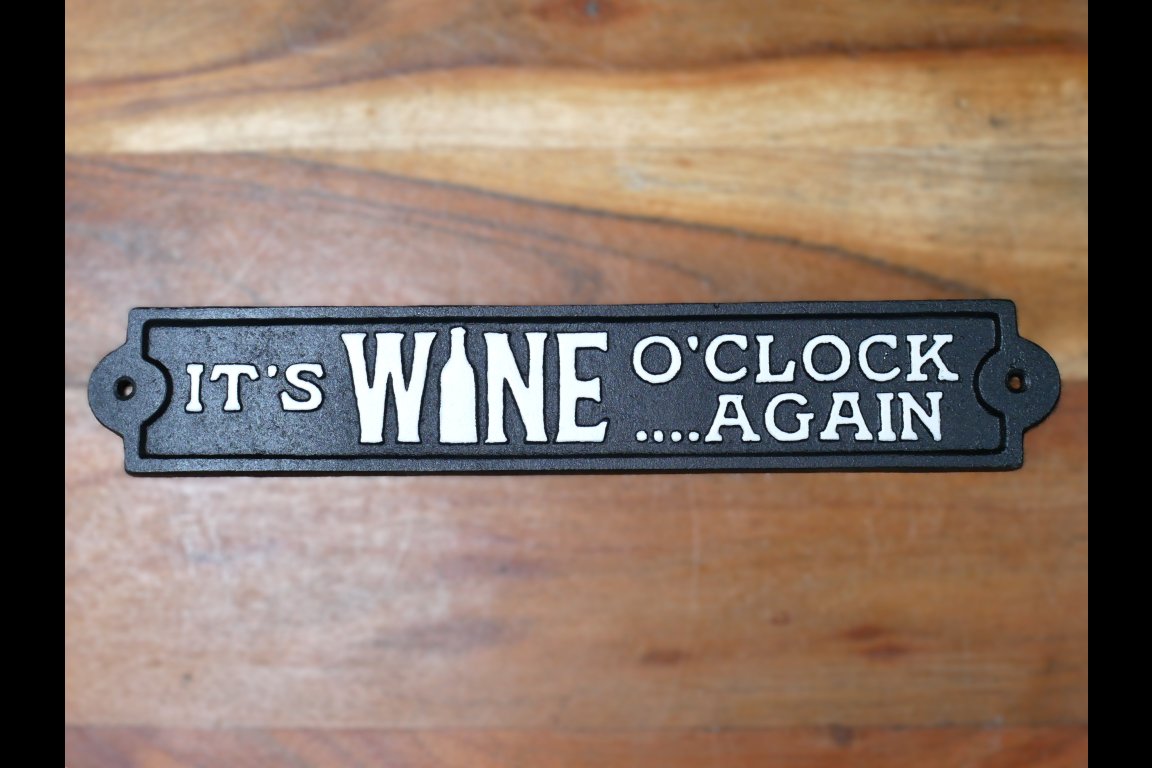 Sign - Wine O'clock