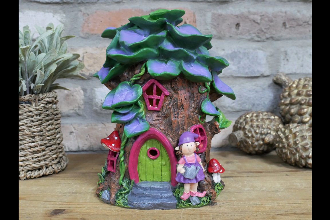 Fairy House With Solar Light