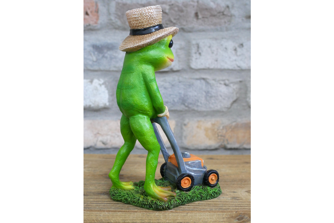 Mowing frog