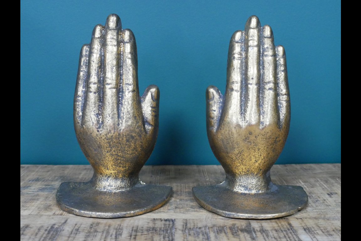 Hands Bookends