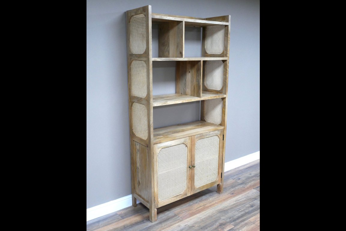 Rattan Display Shelves