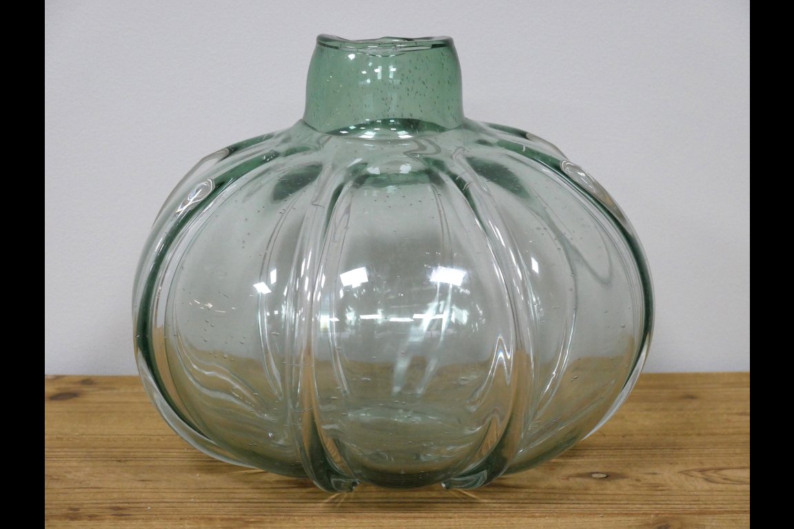 Light Green Glass Vase
