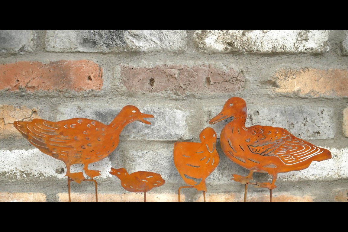 Set of 4 Duck Family