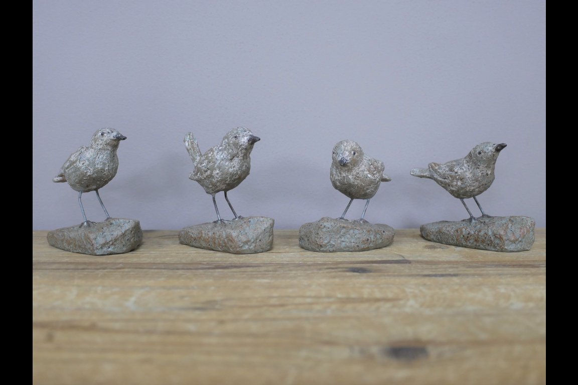 Set Of 4 Birds