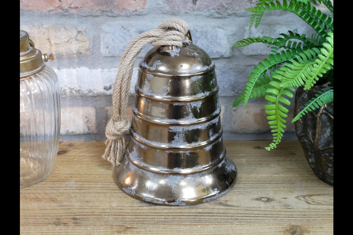 Gold Ceramic Bell - Large