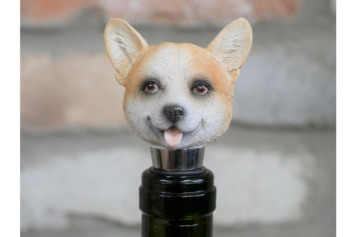 Set Of Four Bottle Toppers